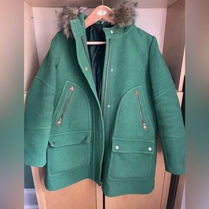 J. Crew stadium cloth jacket